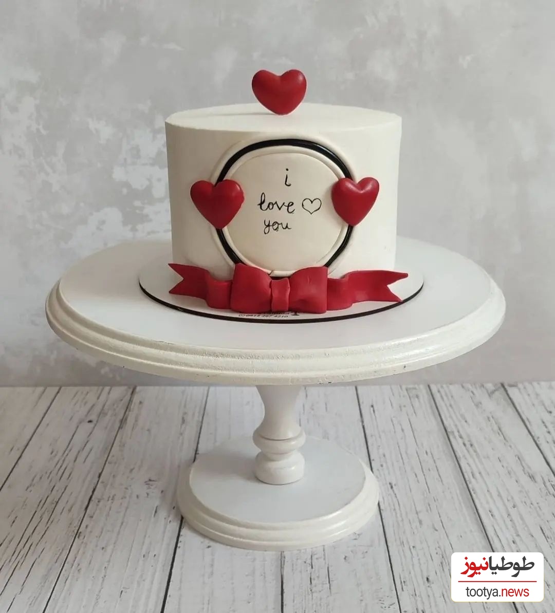 کیک ویژه ولنتاین