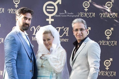 تکتم رضایی طراح لباس عروس بهاره رهنما: بابت لباس بهاره رهنما فحش خوردم 1500 نفر را بلاک کردم!