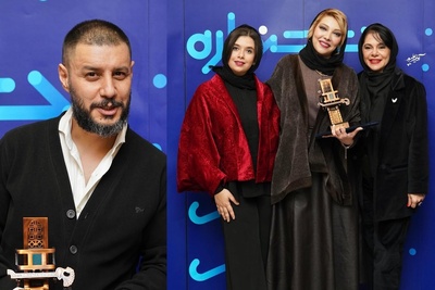 غوغای تیپ و استایل شیک بازیگران در اختتامیه جشنواره فیلم شهر: ریما رامین‌فر، جواد عزتی، صدف اسپهبدی، نفس و پژمان بازغی، هلیا امامی، محمدرضا شریفی‌نیا و ...