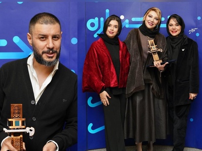 غوغای تیپ و استایل شیک بازیگران در اختتامیه جشنواره فیلم شهر: ریما رامین‌فر، جواد عزتی، صدف اسپهبدی، نفس و پژمان بازغی، هلیا امامی، محمدرضا شریفی‌نیا و ...