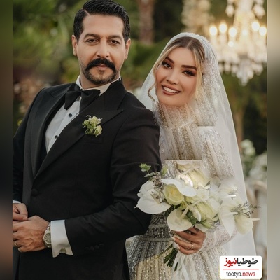 فیلم/ عاشقانه‌های دلنشین تازه عروس داماد سینمای ایران، متین ستوده و همسرش کامران تفتی