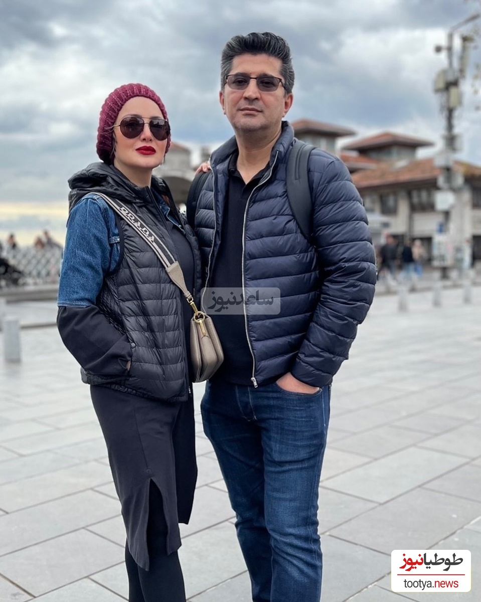 شیلا خداداد و همسرش