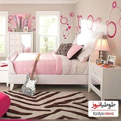 (عکس) جدیدترین ایده های دیزاین اتاق خواب فانتزی مخصوص دختر خانم های باسلیقه