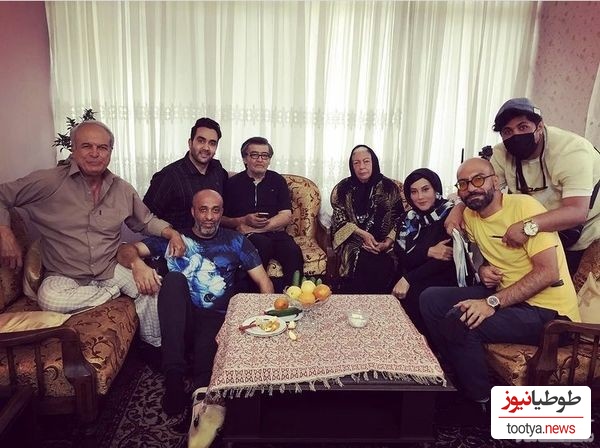 آشا محرابی در جمع دوستانه