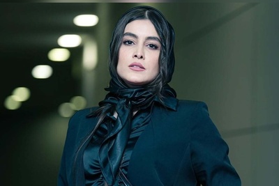 دلبری فهیمه مومنی با مژه های پرپشت و بلندش😍😍