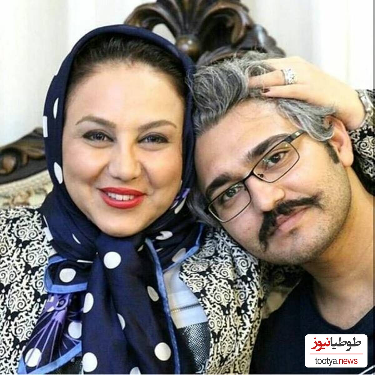 (عکس) عاشقانه‌ی منحصر بفرد بهنوش بختیاری برای همسرش به مناسبت هجدهمین سالگرد ازدواجشان