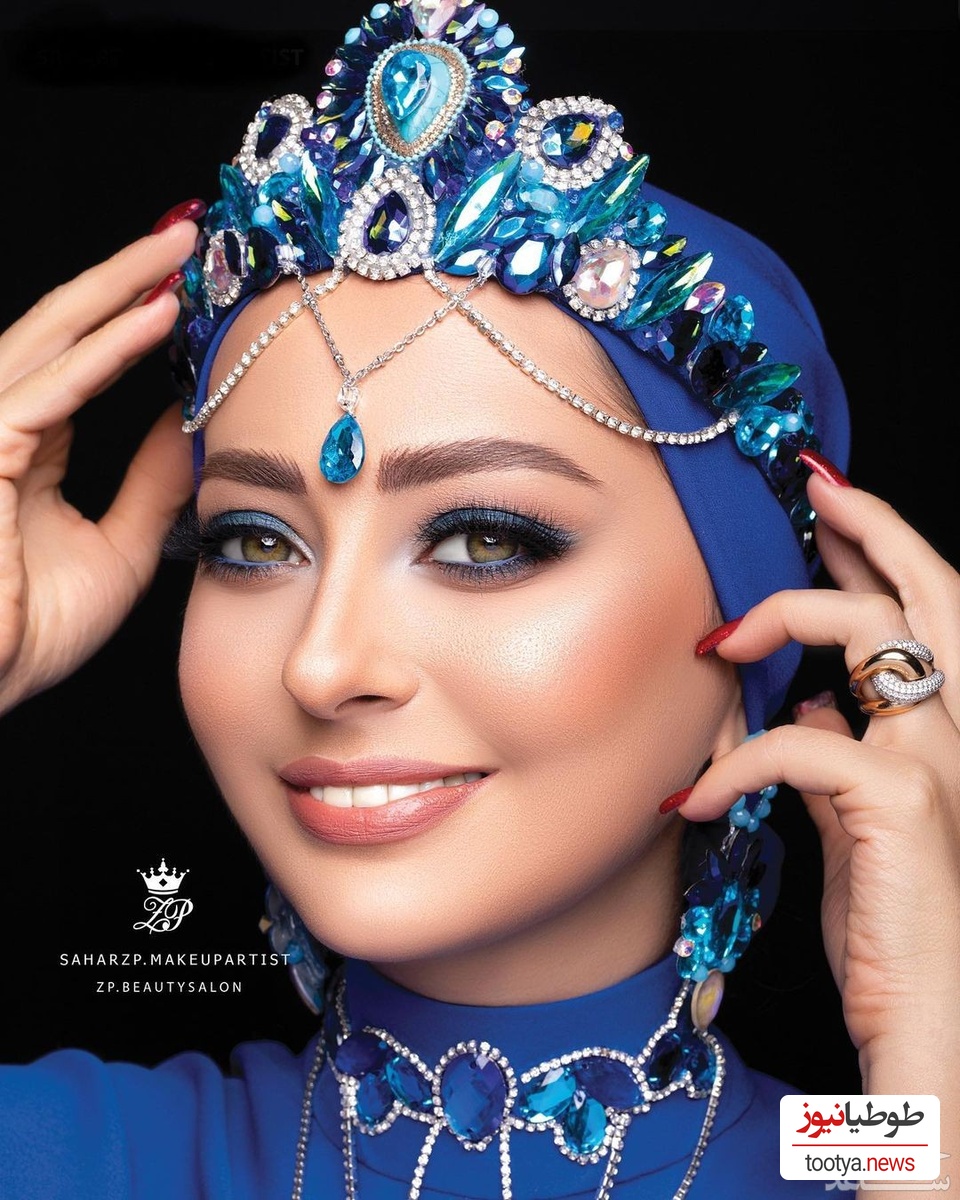 تصویر لورفته از خانه‌ی  مجلل و لوکس نفیسه روشن !😍/ عجب خونه‌ای داره!!!!😎