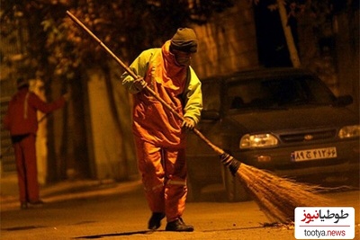 خلاقیت خنده دار رفتگر شهرداری برای اختراع جارو دستی چرخ دار به محبوبیت جهانی دست یافت/ آدم زبونش بند میاد از اینهمه استعداد😂