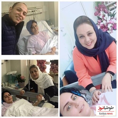 عیادت از الناز شاکردوست