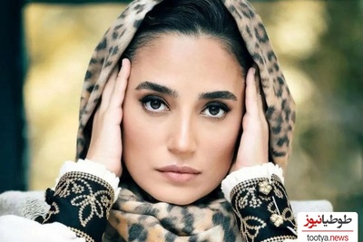 نگار جواهریان با استایل قاجاری و روبنده تغییر چهره داد/ " هر دم از این باغ بری می رسد"