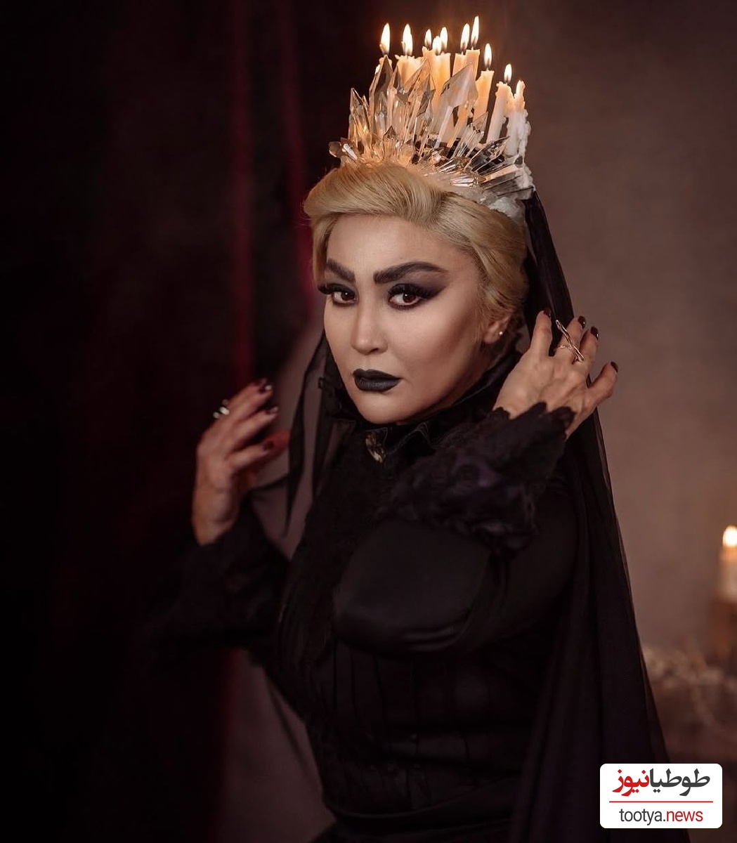 هر روز با استایل بازیگران ایرانی: جزئیات تاج کریستال شمعی در استایل گوتیک و دراماتیک مریم معصومی، استایل سارا بهرامی به رنگ سال سفید ابری، استایل ماکسیمالیسم بهناز جعفری بازیگر بامداد خمار