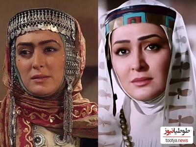 تغییر چهره 180 درجه‌ای شیرینِ مختارنامه و آسنات یوسف پیامبر! / الهام حمیدی با این مانتوها همه را غافلگیر کرد!