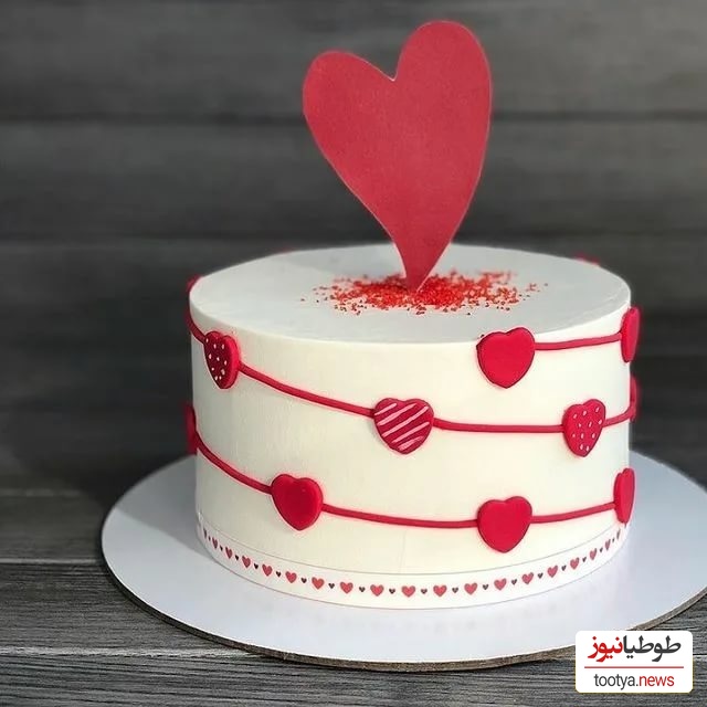 کیک ویژه ولنتاین