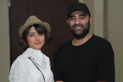 تصاویر لو رفته از پشت‌صحنه سریال «گل سنگ»؛ غافلگیری مخاطبان با استایل متفاوت این زوج