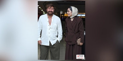 نگاهی به استایل مسکولن صحرا اسداللهی و رابعه اسکویی، استایل مشکی هلیا امامی و استایل خنک تابستانی نسیم ادبی و هامون سیدی در اکران فیلم «مرجان» در پردیس سینمایی کوروش