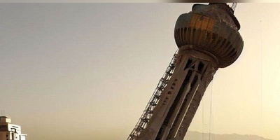 نگاهی به تصاویر خارق العاده پیش‌بینی هوش مصنوعی از وضعیت برج میلاد بعد از زلزله 7،9 ریشتری تهران