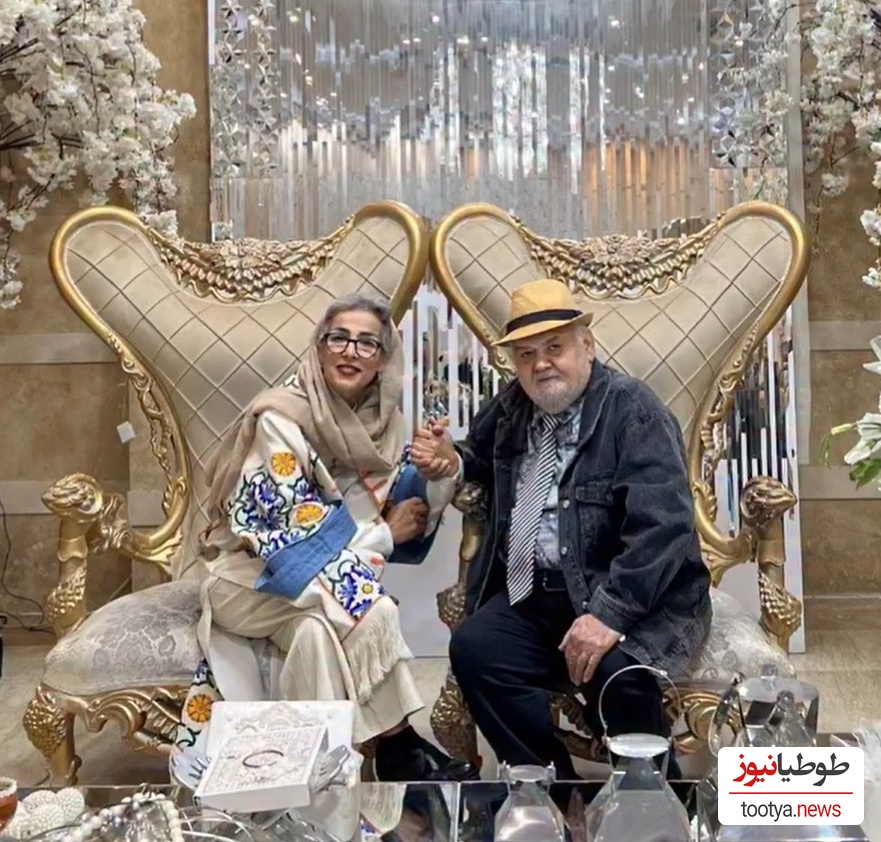 نگاهی به سبک و سلیقه ویژه «اکبر عبدی» کمدین محبوب و همسرش در چیدمان منزلشون/ از مبلمان سلطنتی و مدرن تا لوسترهای برنجی و ساعت مدرن