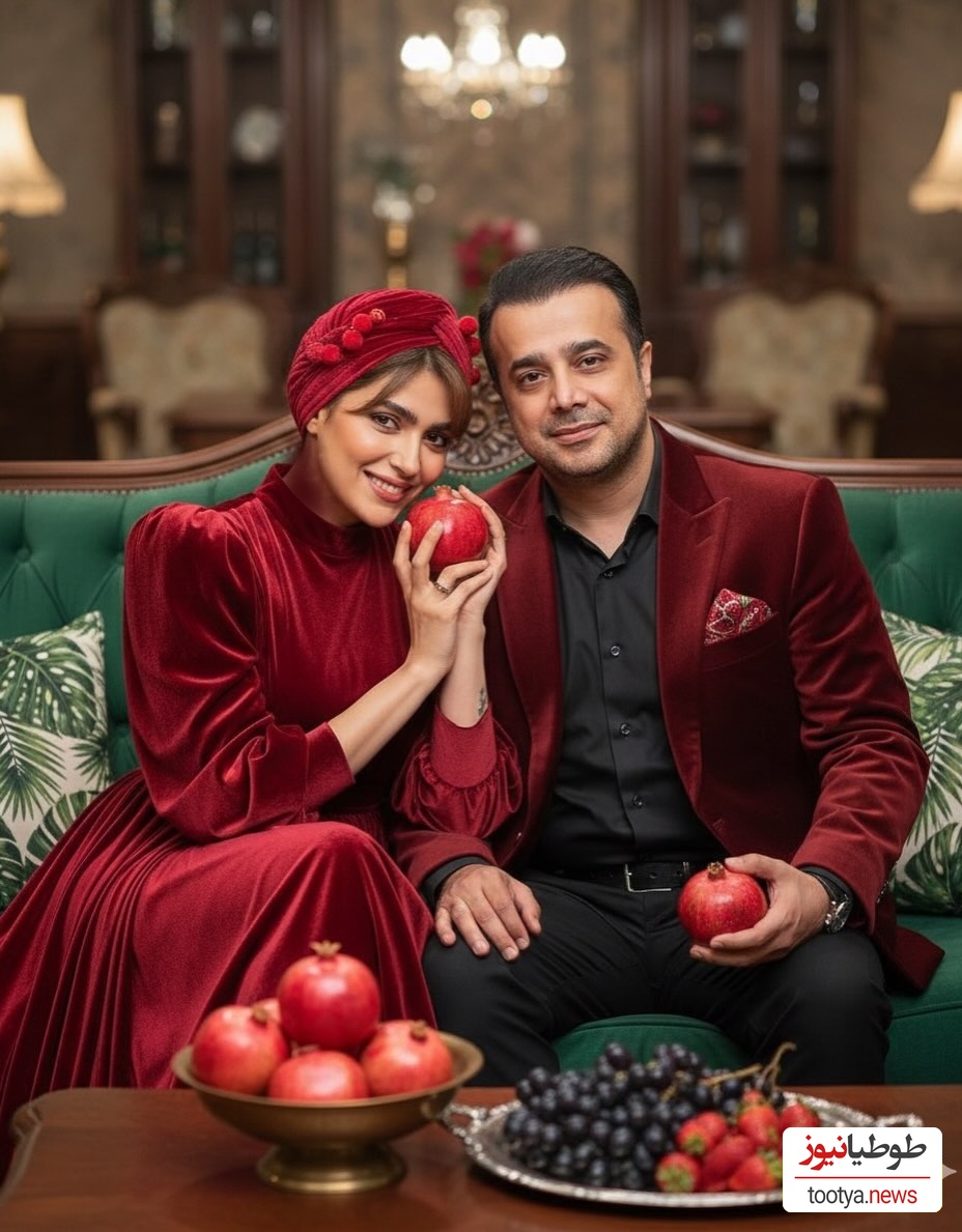 نگاهی به استایل یلدایی بازیگران مجرد و متاهل در کنار همسرانشان: نرگس محمدی، گلوریا هاردی، رعنا آزادی ور، ریما رامینفر،مهسا حجازی، مهراوه شریفی نیا، پریناز ایزدیار و...