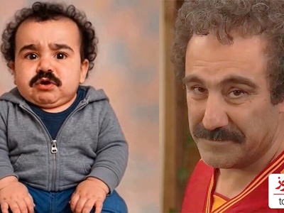 خلاقیت هنرمند ایرانی برای تبدیل بازیگران ایرانی به شخصیت های کارتونی شگفتی ساز شد! رونمایی از نسخه خردسال محسن تنابنده، علی صادقی، اکبر عبدی و...+ویدئو