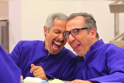 مطمئناً خنده‌دارترین سکانس از پشت صحنه «درحاشیه» حال امروزتو خوب میکنه/ سیامک انصاریان و جواد رضویان از خنده روده بر شدن از دست مهران غفوریان