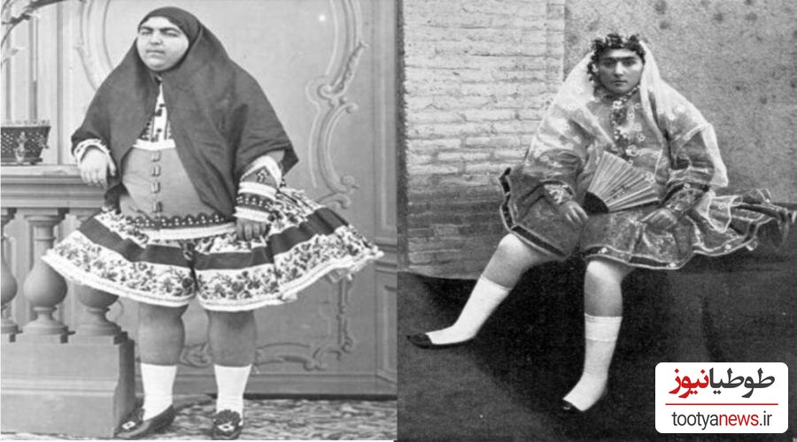 چاقی ملاک زیبایی زنان دوره قاجار