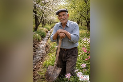 خلاقیت تحسین برانگیز کشاورز خوش ذوق در تبدیل باغش به بهشت با ساده‌ترین امکانات شاهکاریه برا خودش/ 1000 آفرین به این ذهن پر از ایده