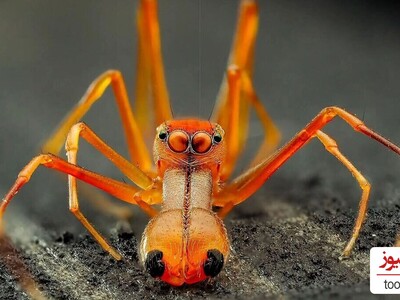 (عکس) نزدیک ترین تصویر عنکبوت مورچه نما / یک کلاهبردار حرفه‌ای در دنیای حشرات!
