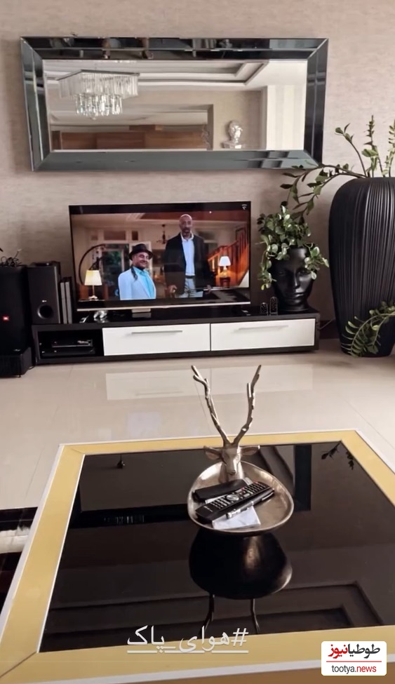 چیدمان منزل علیرضا نیکبخت