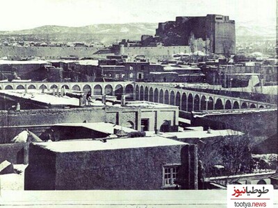 عکس‌های زیرخاکی و دیده نشده از شهر تبریز /100 سال پیش، اواخر دوره قاجار