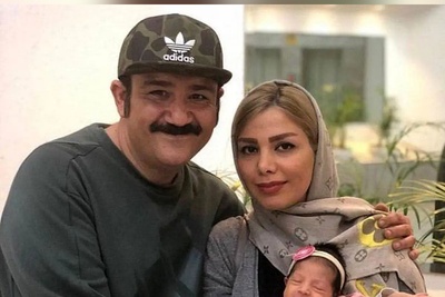 رونمایی از لباس عروس دنباله دار و شیک همسر مهران غفوریان در مراسم عقدشان