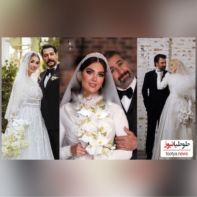 نگاهی به سبک و سلیقه بازیگران ایرانی در انتخاب کارت عروسی شیک و لاکچری: کامران تفتی و متین ستوده، محمد نادری و الناز خانوم، آرام جعفری و بابک انصاری/ از متن انگلیسی تا فارسی