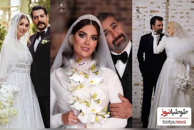 نگاهی به سبک و سلیقه بازیگران ایرانی در انتخاب کارت عروسی شیک و لاکچری: کامران تفتی و متین ستوده، محمد نادری و الناز خانوم، آرام جعفری و بابک انصاری/ از متن انگلیسی تا فارسی