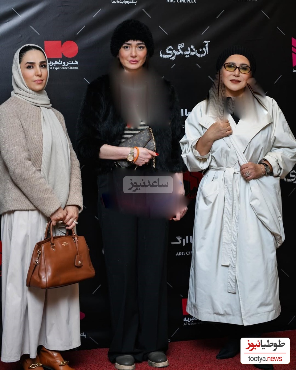 اکران فیلم سینمایی :نگاهی به تیپ و استایل شیک و باوقار هنرمندان در اکران فیلم «آن دیگری»/از درخشش پالتو پوست مینا وحید تا استایل کلاسیک سوگل طهماسبی، نسیم ادبی، امید زندگانی و ...