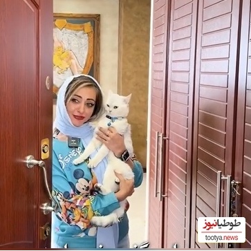 نگاهی به خانه نفیسه روشن و چیدمانش؛ منزلی با مبلمانی طبق جدیدترین مدل، لوستر کلاسیک و هنگ‌درامی رنگین‌کمانی+ویدیو