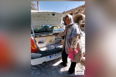 فیلم/خلاقیت تحسین برانگیز بانوی سبزواری در تبدیل خودروی L90 به کمپر مسافرتی حماسه ای آفرید شاهکار/ جزئیاتش منو کشته😍