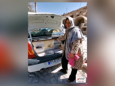 فیلم/خلاقیت تحسین برانگیز بانوی سبزواری در تبدیل خودروی L90 به کمپر مسافرتی حماسه ای آفرید شاهکار/ جزئیاتش منو کشته😍