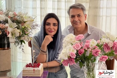 نگاهی به چیدمان منزل لیندا کیانی و دوقلوهاش/ آلاچیق، صندلی راکی، تذهیب گل و مرغ میزپذیرایی، حوض 3 طبقه، فرش اصیل ایرانی که قلب تپنده خانه است!