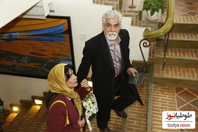 گشتی در منزل حسین پاکدل و همسر هنرمندش، عاطفه رضوی/ از مبلمان مدرن و پرده‌های اعیانی تا ویوی ابدی و کتابخانه