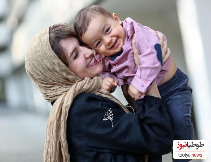 گلوریا هاردی و پسرش