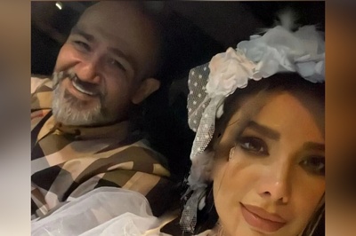 نگاهی به حضور بازیگران در مراسم عقد بدون تجملات مهران غفوریان و آرزو خانوم؛ امیر نوری، علی اوجی، رضا یزدانی و...+عکس/