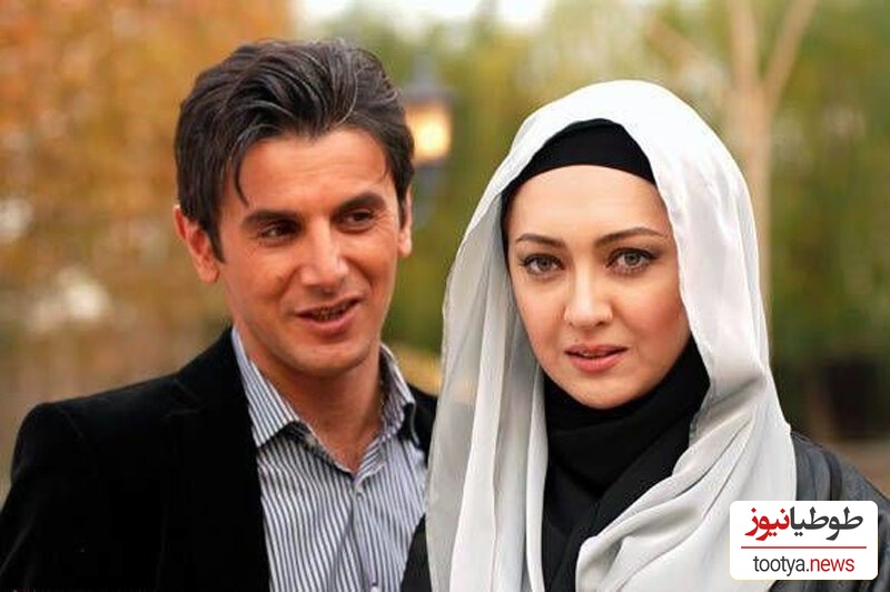 شوخی‌ خنده‌دار امین حیایی با نیکی کریمی در پشت‌صحنه‌ی یک کار مشترک و واکنش جالب وی/ با اینکه خیلی خستن ولی همیشه پایه‌ی شوخی و خنده‌ان+ویدیو