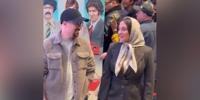 نگاهی به تیپ و استایل شیک و باوقار پاییزی احمد مهران‌فر، آناهیتا درگاهی ،عین الله دریانی و علی امین حسنی در اکران فیلم تهران 57