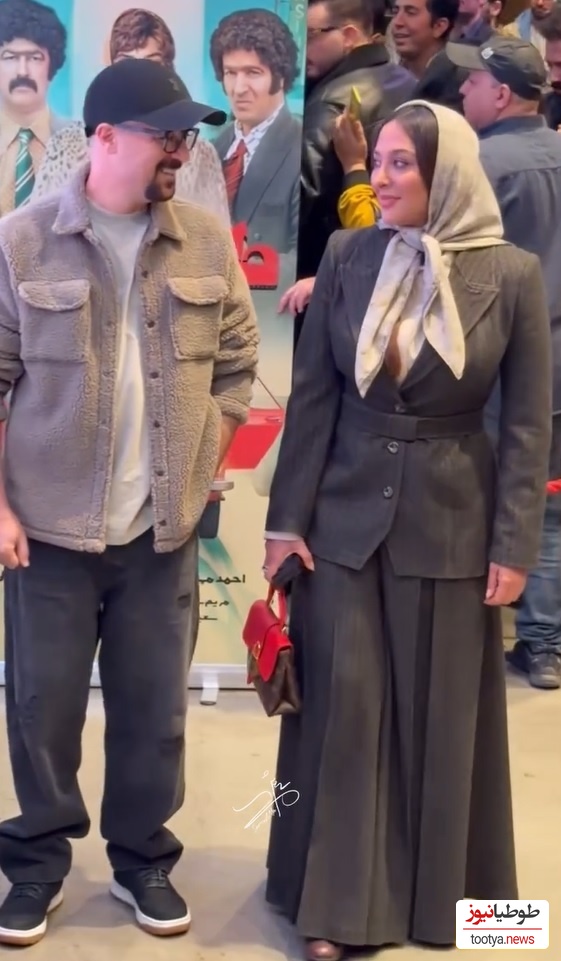 نگاهی به تیپ و استایل شیک و باوقار پاییزی احمد مهران‌فر، آناهیتا درگاهی ،عین الله دریانی و علی امین حسنی در اکران فیلم تهران 57