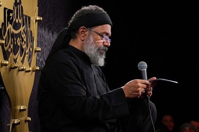 مرثیه‌ای برای فرزندانِ وطن؛ حاج محمود کریمی دوباره حماسه‌آفرین شد+فیلم