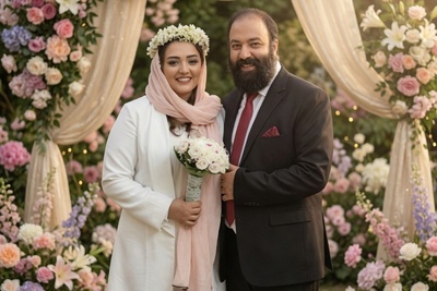 ماجرای خواستگاری خنده‌دار علی اوجی؛ چرا نرگس محمدی غافلگیر شد؟+فیلم