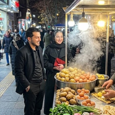 قرار عاشقانه ارسلان قاسمی و لیدا اولیایی همه را غافلگیر کرد؛ خبری از تجملات نبود، فقط سیب‌زمینی و تخم‌مرغ برای تلافی!
