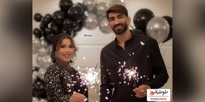 علیرضا بیرانوند، بازیکن تراکتور از همسرش اینجوری دلبری کرد/ کاش حال همه مردم ایران خوب باشه