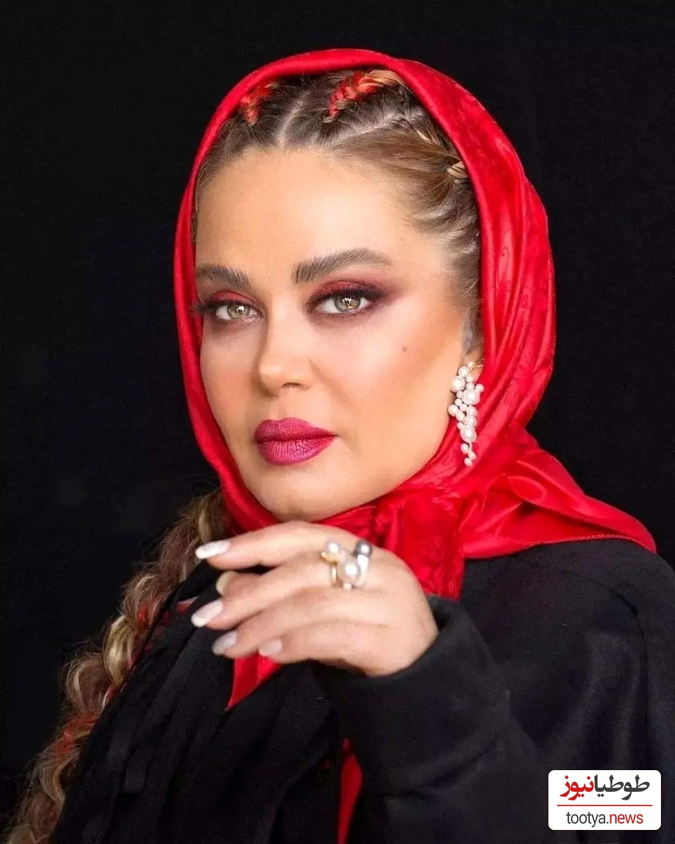 استایل رنگین کمانی بهاره رهنما که هیچ مناسب سن و سالش نیست!😬