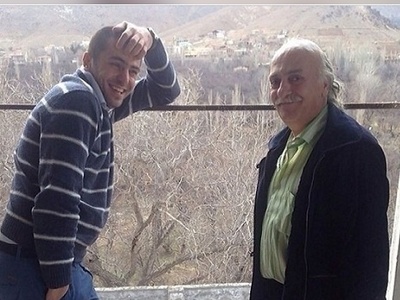 (تصویر) جشن تولد پدر علی ضیا، مجری سابق صدا و سیما در خانه