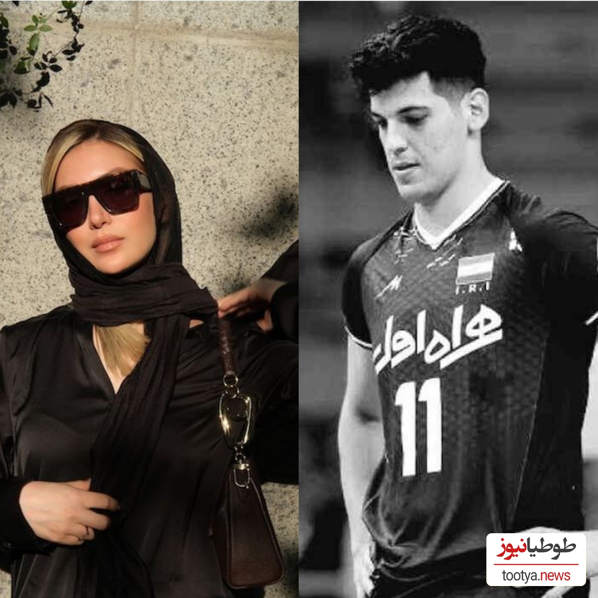 مینا مختاری همسر بهرام رادان به فوت صابر کاظمی این چنین واکنش نشان داد+عکس/ روحش شاد